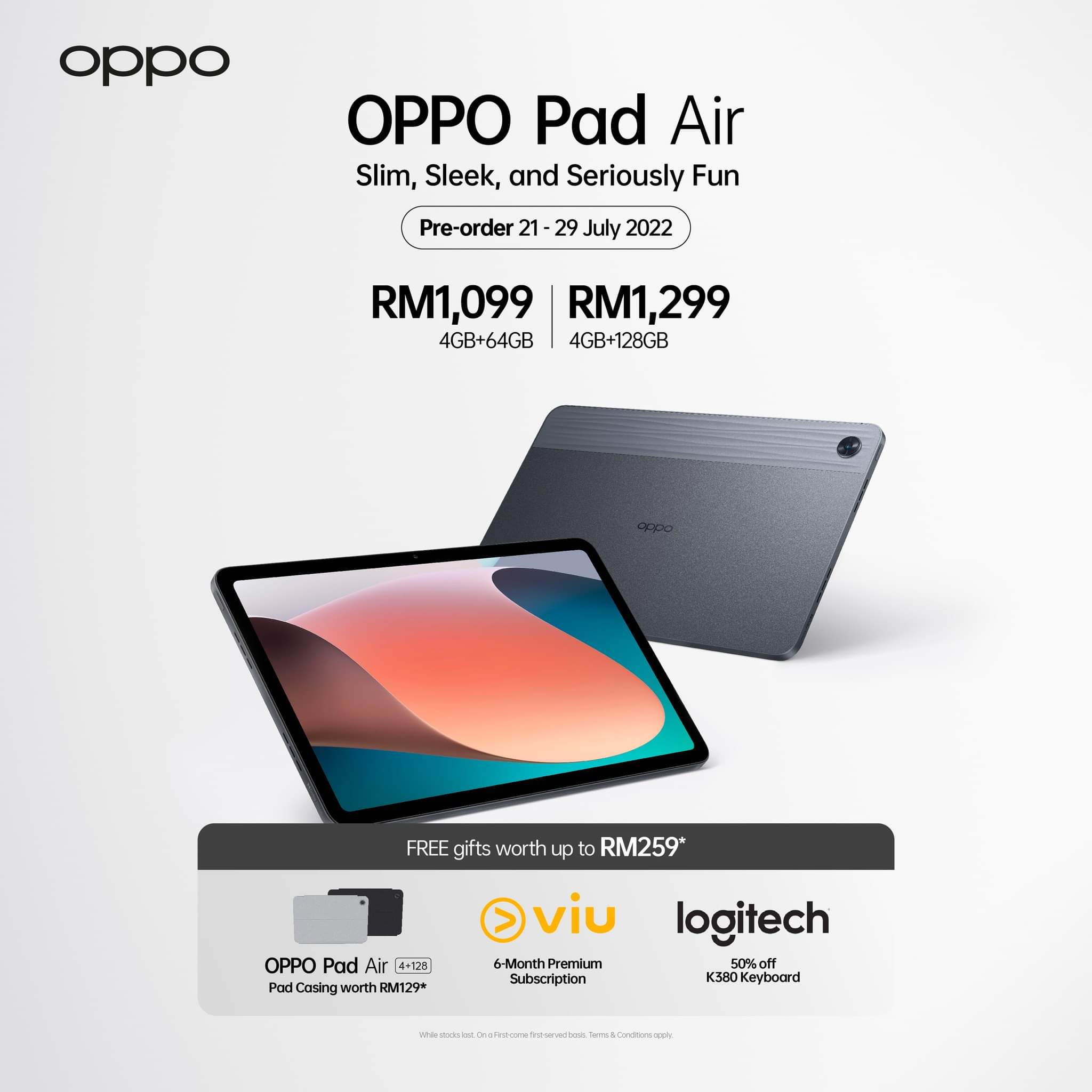 ULASAN: OPPO Pad Air - Tablet pertama OPPO dengan skrin 2K+ dan reka bentuk premium 43