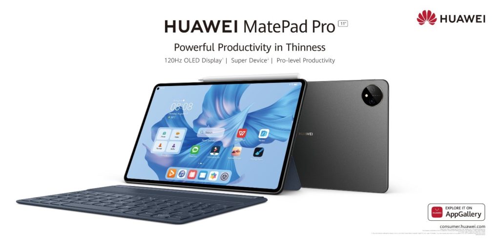 HUAWEI MatePad Pro 11 kini rasmi dengan skrin 2.5K dan dua pilihan cipset Snapdragon 1