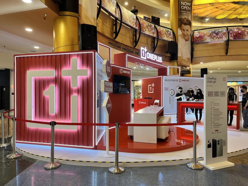 Acara Pop-up OnePlus yang pertama di Malaysia kini berlangsung di Sunway Pyramid 1