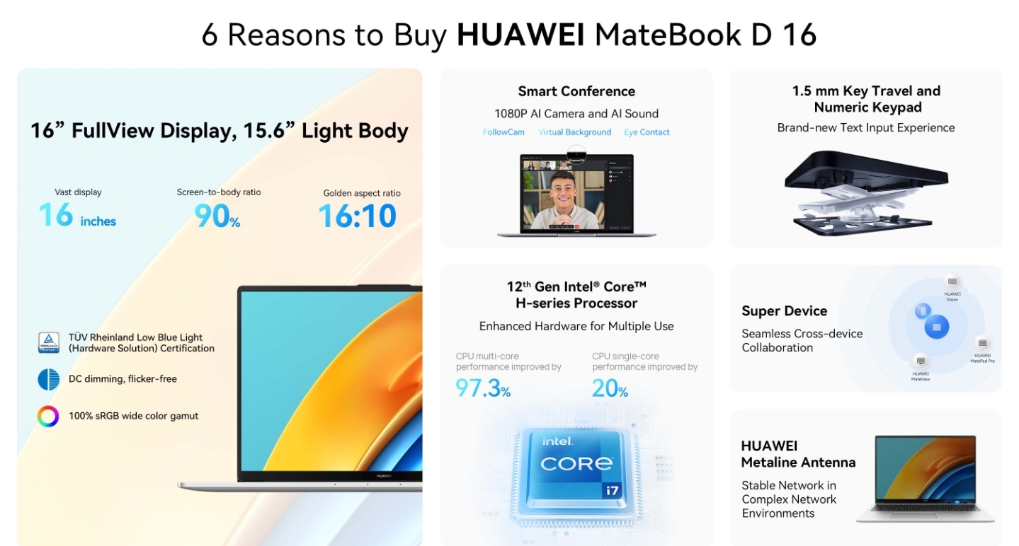 HUAWEI MateBook D16 kini rasmi di Malaysia - harga dari RM 3,699 11