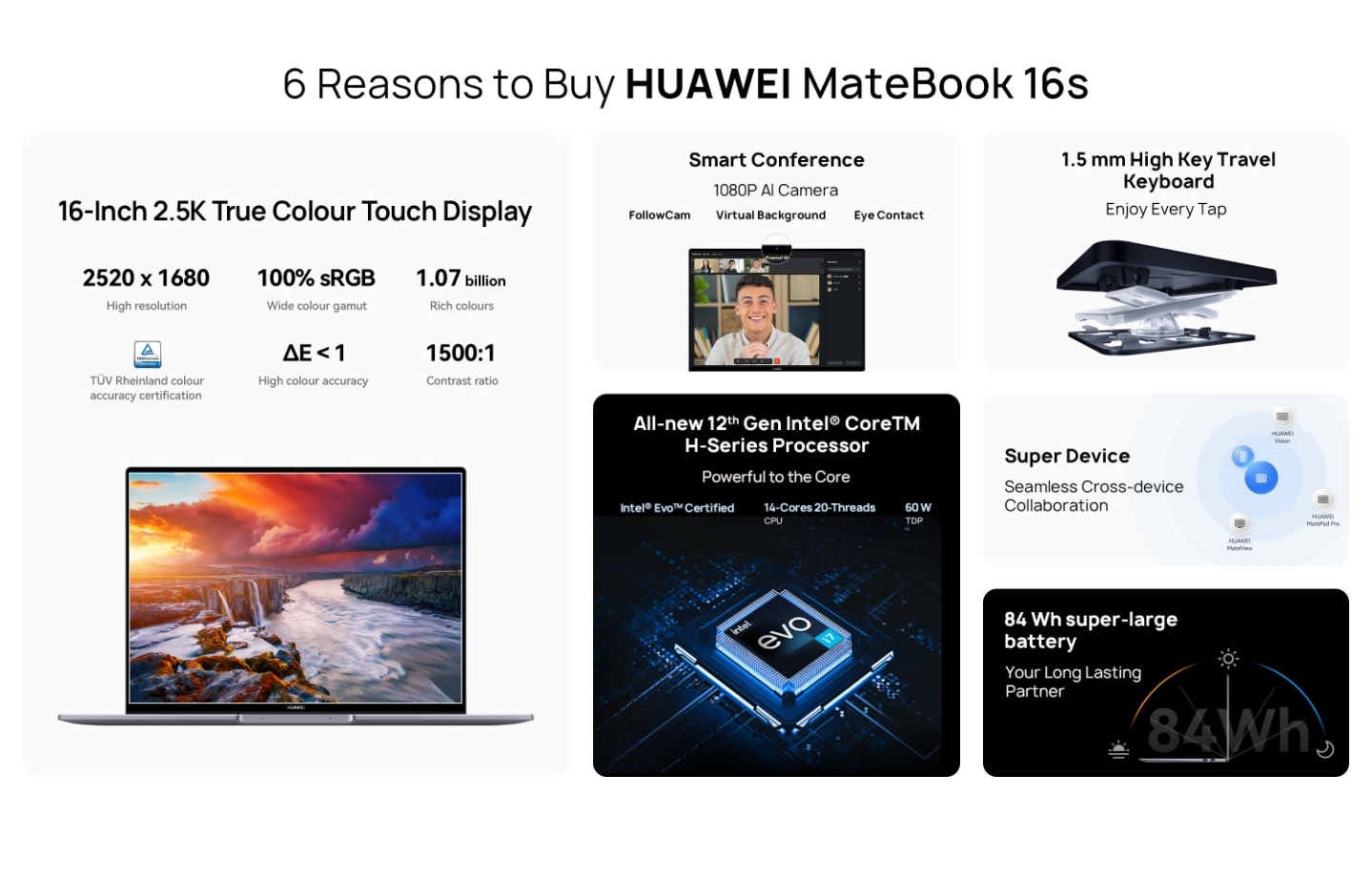 Komputer riba premium HUAWEI MateBook 16s kini rasmi di Malaysia- harga RM 6,799 8