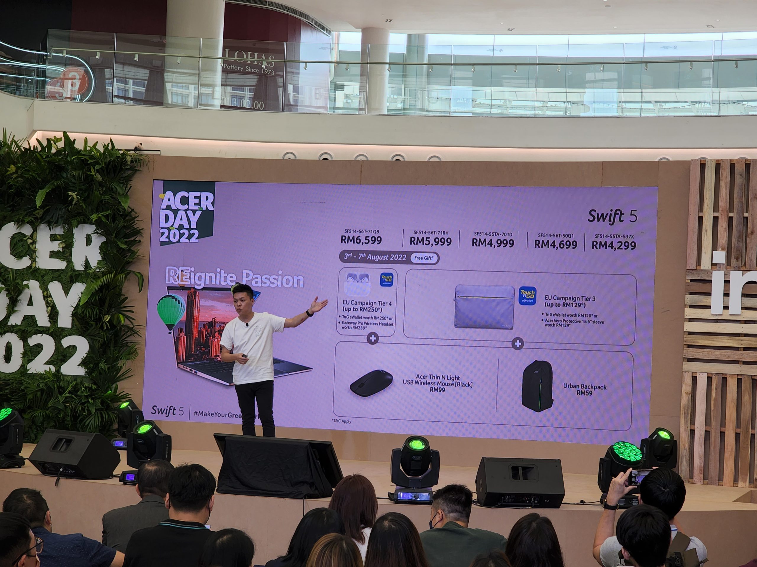 ACER Day 2022 dimulakan dengan pelancaran Acer Swift 5 dan inisiatif teknologi mampan 15