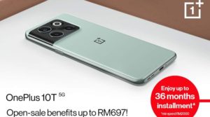 OnePlus 10T 5G kini mula ditawarkan di Malaysia pada harga RM 3,199 4