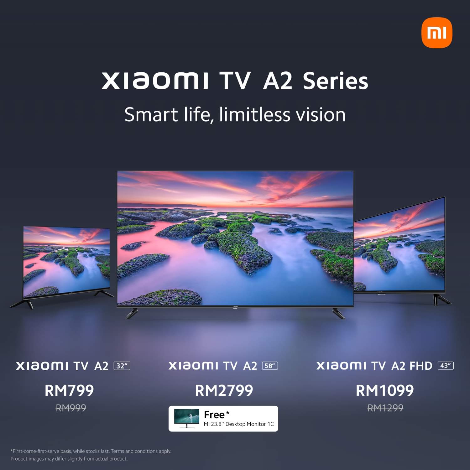 Xiaomi TV A2 Series kini rasmi di Malaysia - harga dari RM 799 sahaja 12