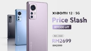 Xiaomi 12 kini ditawarkan pada harga RM 2,699 sahaja 1