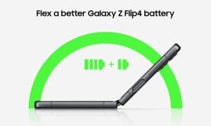 Samsung Galaxy Z Flip4 - 33% lebih kapasiti bateri pada rangka yang sama 4