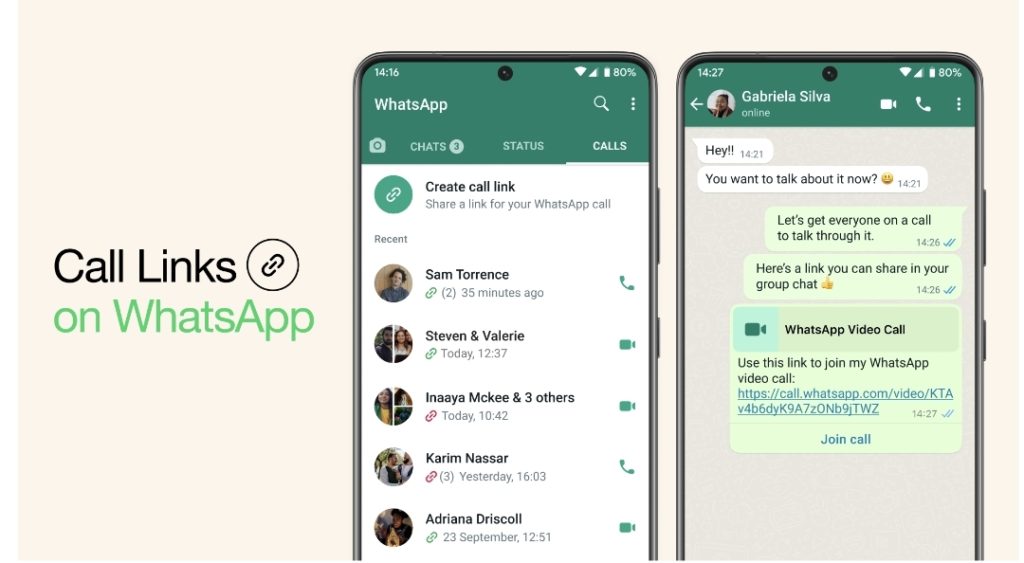 WhatsApp kini menawarkan ciri Call Links - kongsi pautan panggilan audio atau video dengan lebih mudah 1