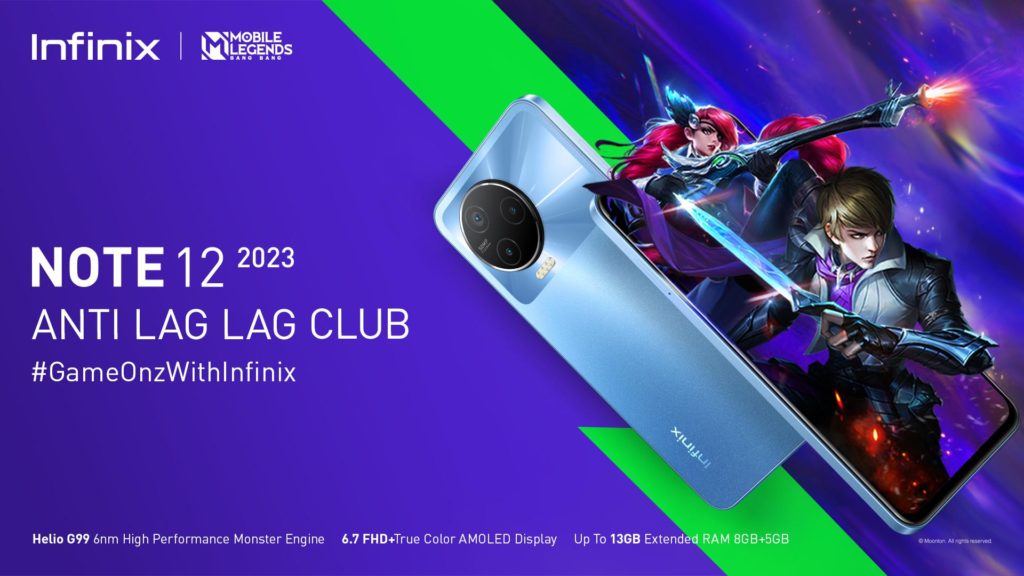 Infinix Note 12 2023 dengan skrin AMOLED dan cip MediaTek G99 akan dilancarkan di Malaysia - RM 799 sahaja 1