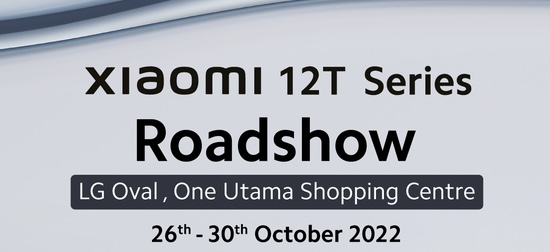Roadshow Xiaomi 12T Series akan berlangsung pada 26 Oktober ini - percuma Xiaomi LED TV4S bagi pembeli terawal 5