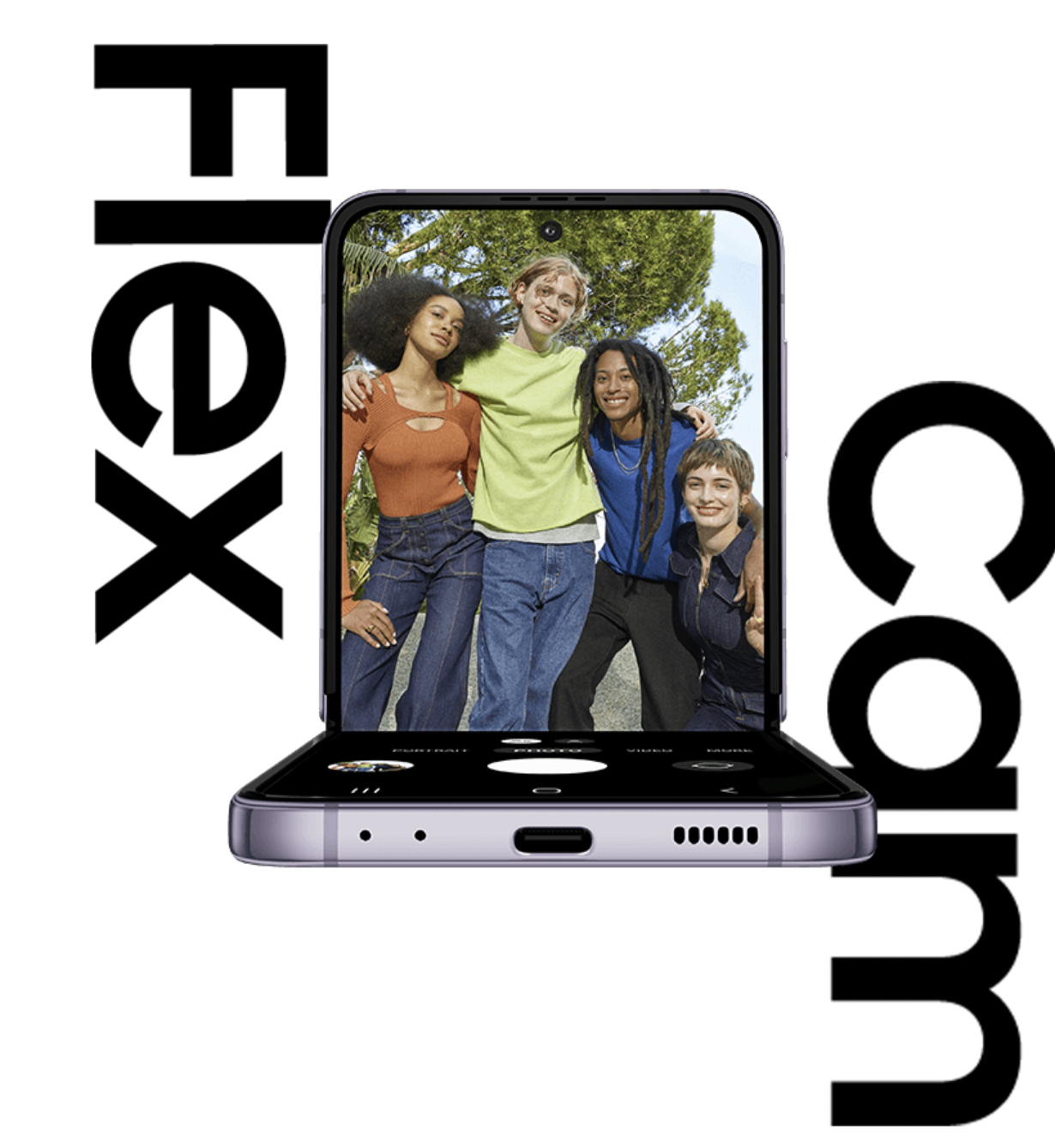 FlexCam memberikan dimensi baharu didalam fotografi pada Samsung Galaxy Z Flip4 18