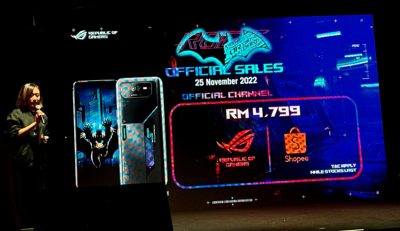 Asus ROG Phone 6D Batman Edition dengan cip Dimensity 9000+ kini rasmi di Malaysia - RM 4,799 18