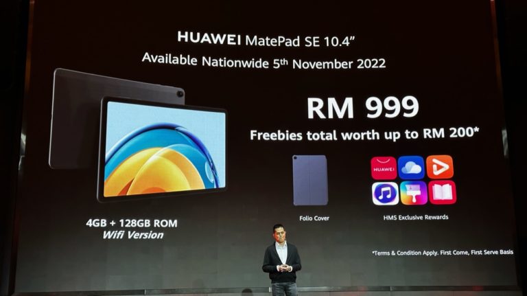 HUAWEI MatePad SE 10.4 kini rasmi di Malaysia pada harga RM 999 6
