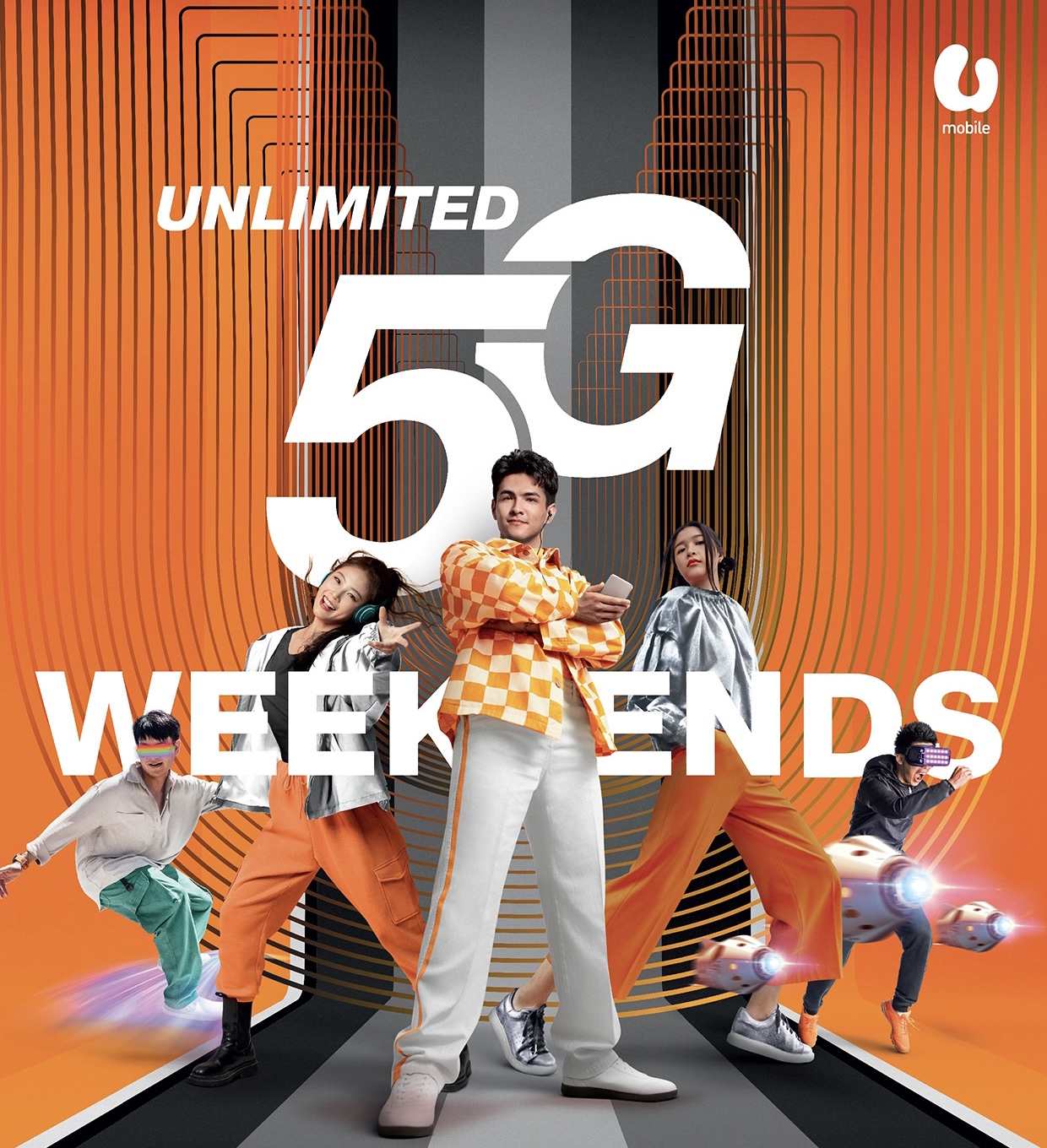 U Mobile tawar penggunaan 5G tanpa had percuma pada hujung minggu kepada pelanggan pelan prabayar U35 dan U40 3