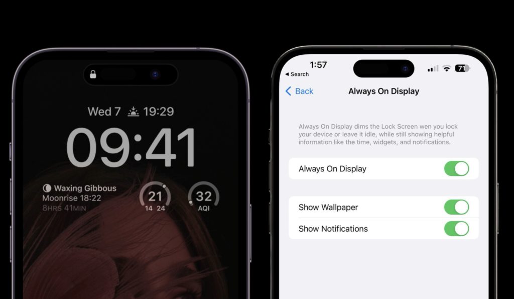 iOS 16.2 akan tawar ciri Always On Display yang lebih ringkas - tanpa wallpaper dan notifikasi 1