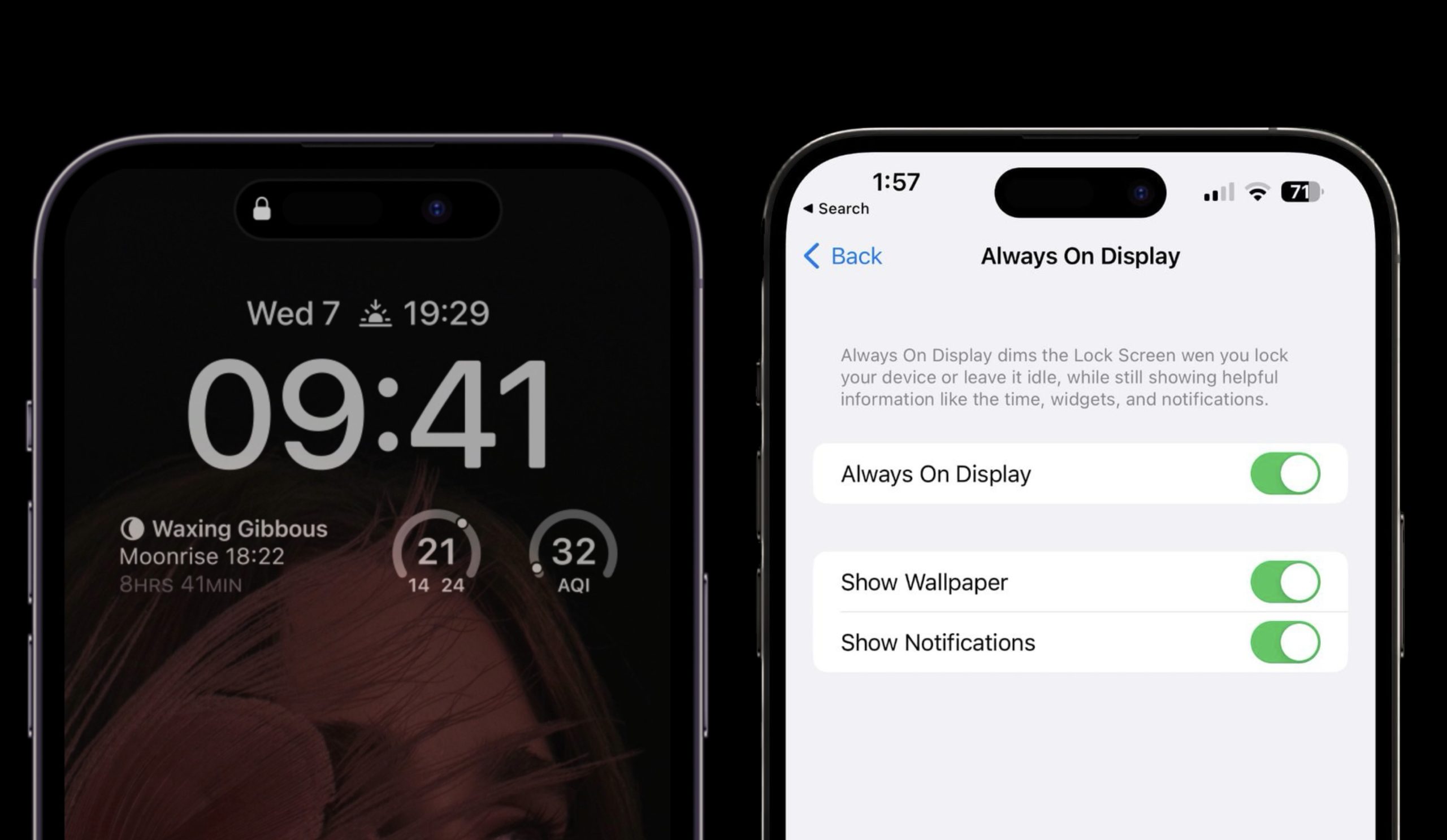 iOS 16.2 akan tawar ciri Always On Display yang lebih ringkas - tanpa wallpaper dan notifikasi 3