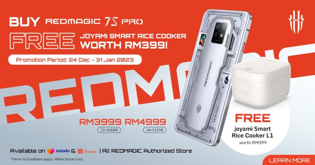 REDMAGIC 7S Pro kini ditawarkan dengan promosi menarik - dari RM 3,999 1