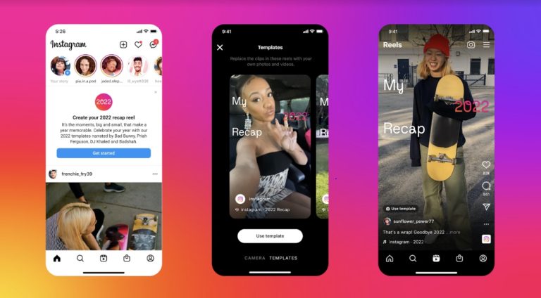 Instagram lancar Reels Recap 2022 - sunting video reels hujung tahun anda sekarang 8