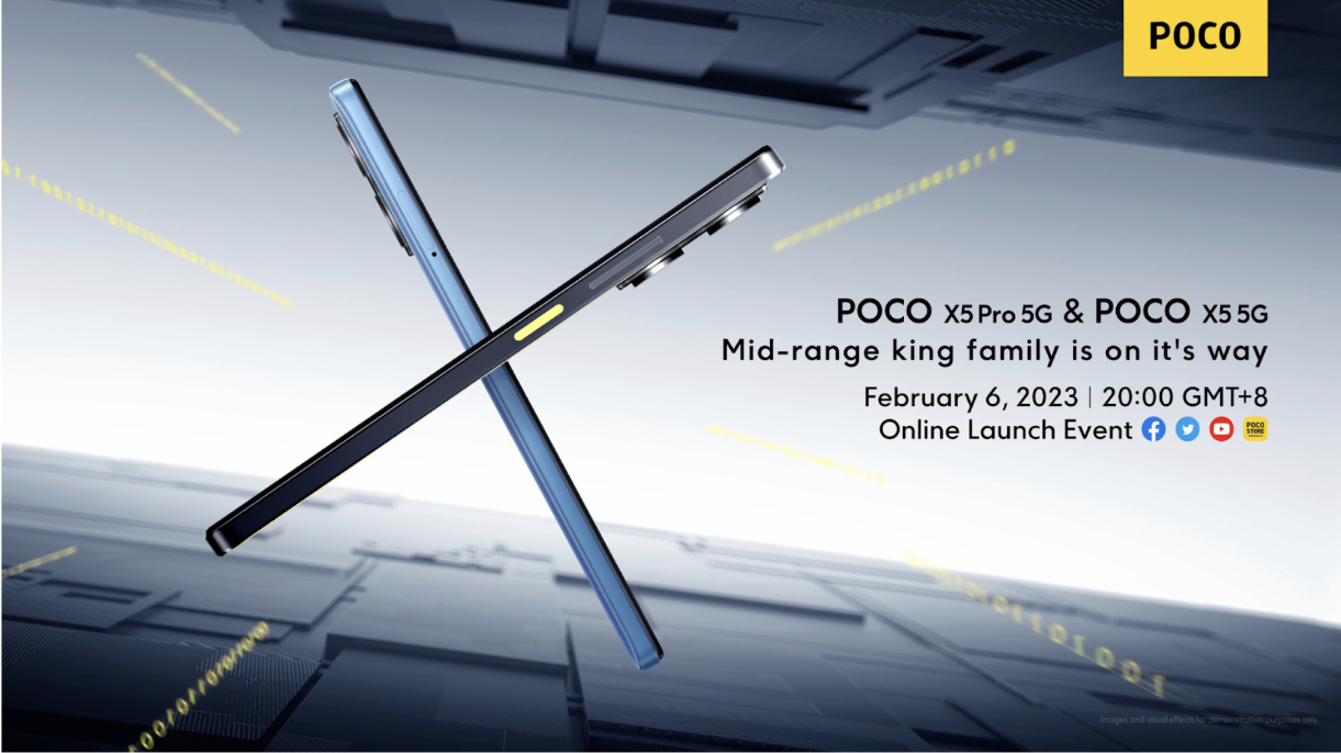 Poco X5 Pro dan Poco X5 akan dilancarkan pada 6 Februari ini 5