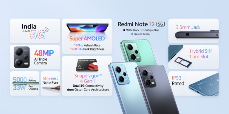 Xiaomi Redmi Note 12 rasmi untuk pasaran global dengan cip Snapdragon 4 Gen 1 - harga sekitar RM 835 8