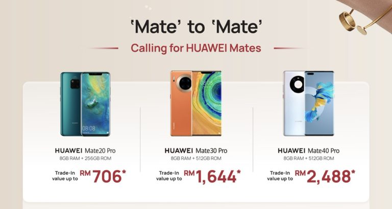 HUAWEI Malaysia tawar program trade-ini 'Mate-to-Mate' - diskaun sehingga RM 2,488 untuk beli Mate50 Series 7