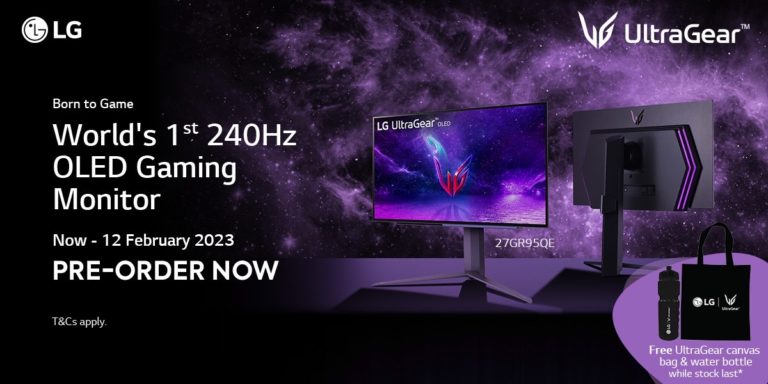 Monitor Gaming LG OLED UltraGear 27-inci dengan kadar segar 240Hz kini di Malaysia 11