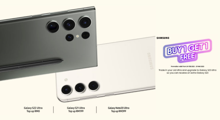 Samsung Malaysia tawar promosi trade-in beli satu percuma satu bagi pembelian Galaxy S23 Series 8