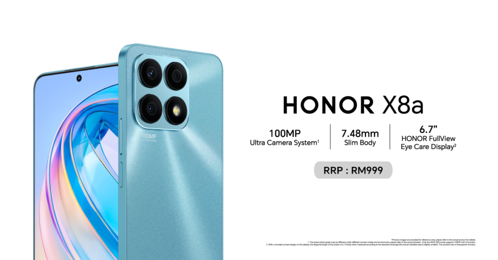 Honor X8a kini rasmi di Malaysia dengan skrin 90Hz dan cip Helio G88 - RM 999 1