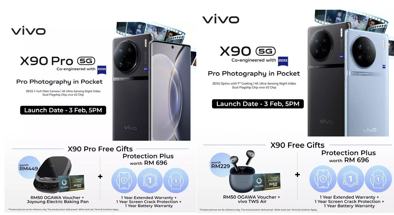 vivo X90 Pro dan vivo X90 kini rasmi di Malaysia dengan sensor kamera 1.0-inci - harga dari RM 3,699 21