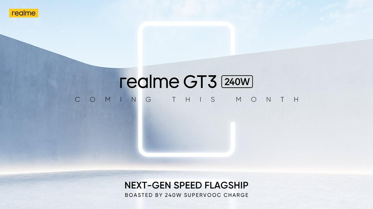 realme GT 3 akan dilancarkan di Malaysia tidak lama lagi - dengan pengecasan pantas 240W SuperVOOC 7
