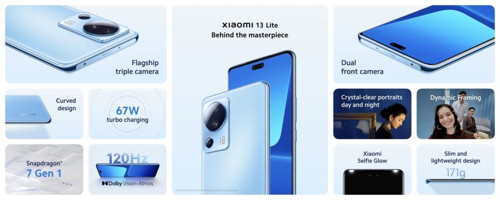 Xiaomi 13 Lite kini rasmi dengan skrin 120Hz AMOLED dan Snapdragon 7 Gen 1 - tidak ke pasaran Malaysia 1