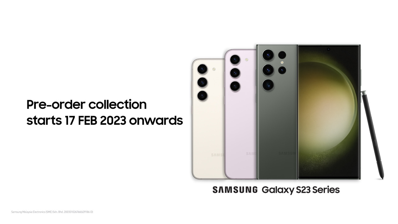 Samsung Galaxy S23 Series akan ditawarkan di Malaysia mulai 24 Februari - percuma Galaxy Watch5 7