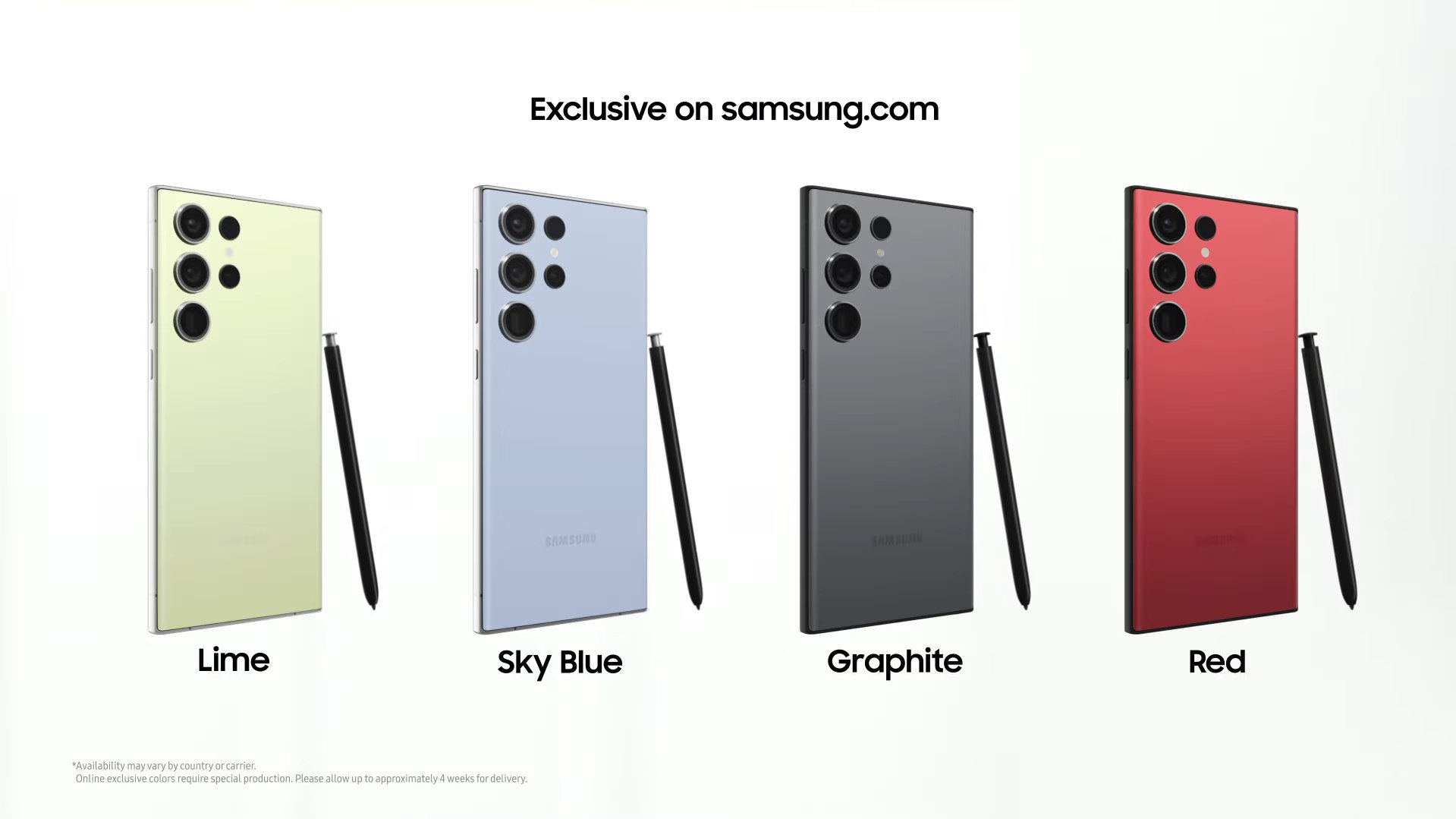Samsung Galaxy S23 Ultra turut ditawarkan didalam 4 warna eksklusif Samsung.com - harga RM 5,699 8