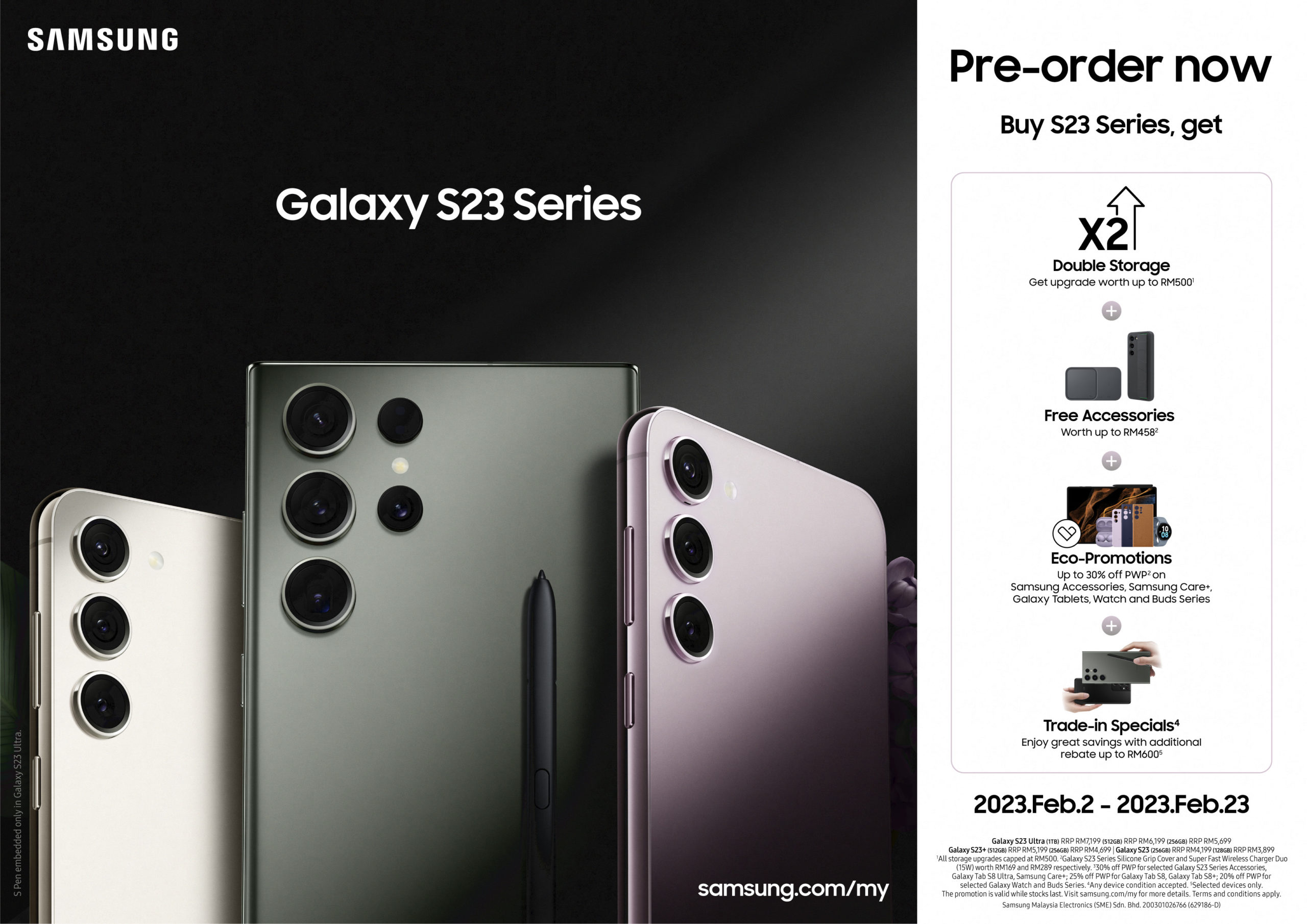 Samsung Galaxy S23 Series kini dibuka untuk pra-tempahan di Malaysia - dari RM 3,899 14