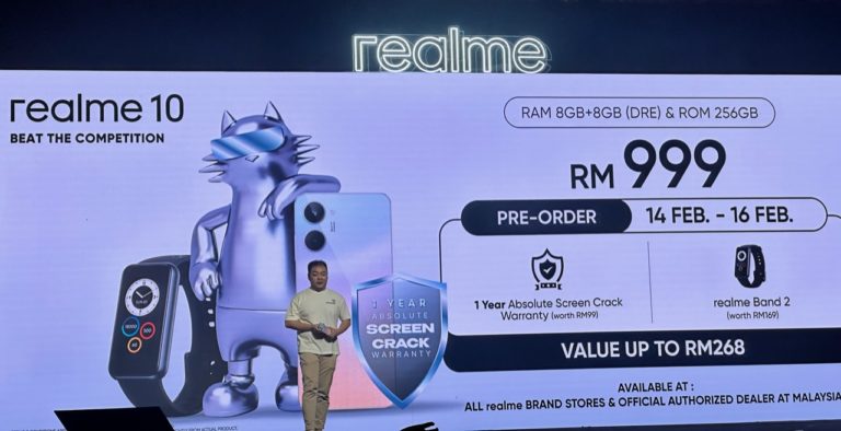 realme 10 4G kini rasmi di Malaysia dengan cip Helio G99 - RM 999 7