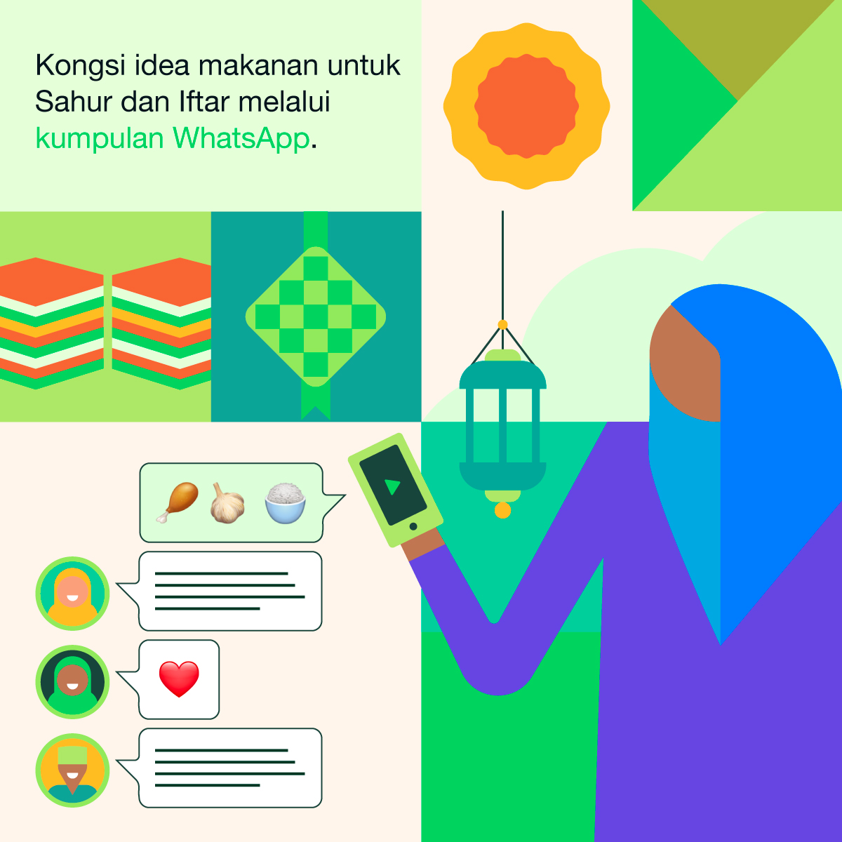 Eratkan Hubungan Bersama Keluarga dan Rakan Di Bulan Ramadan Ini: Cara Menguruskan Musim Perayaan Dengan WhatsApp 19