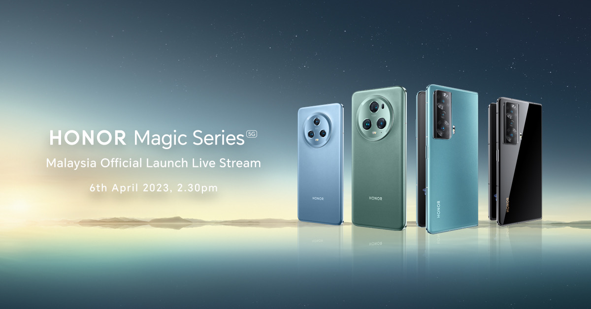 HONOR Magic5 Series dan Magic Vs akan dilancarkan di Malaysia pada 6 April ini 6