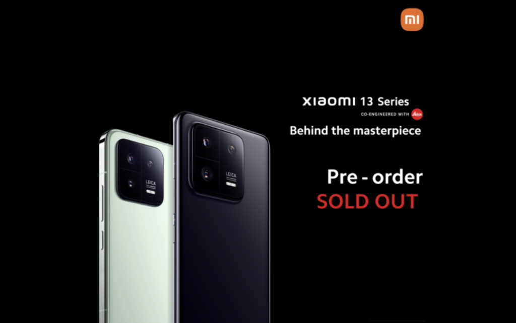 Stok pra-tempahan Xiaomi 13 Series habis terjual didalam masa 3 hari sahaja 1