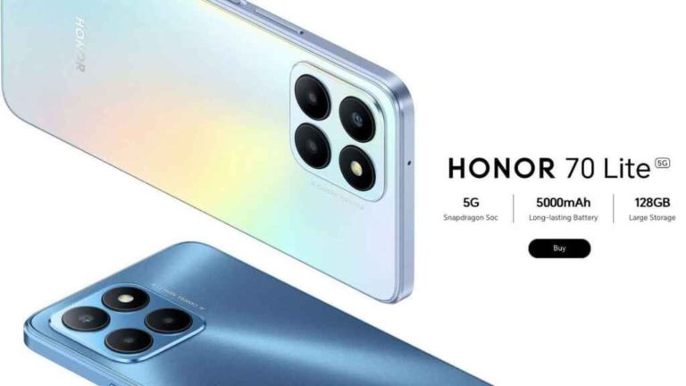 Honor 70 Lite kini rasmi pada harga yang lebih mampu milik 7