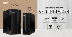 Desktop Acer Aspire XC dan Aspire TC kini ditawarkan di Malaysia pada harga dari RM 1,949 sahaja 2
