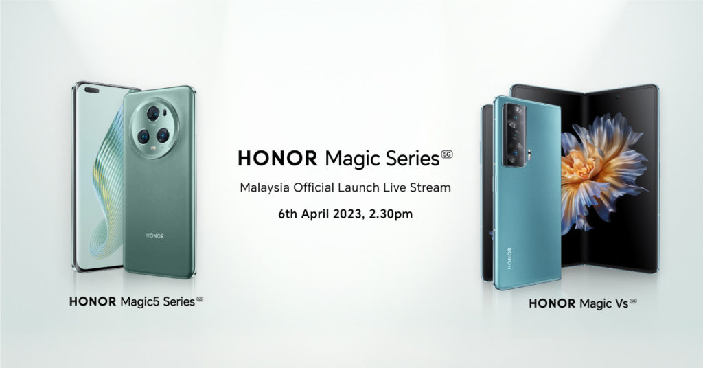 HONOR Magic5 Series dan Magic Vs akan dilancarkan di Malaysia pada 6 April ini 1