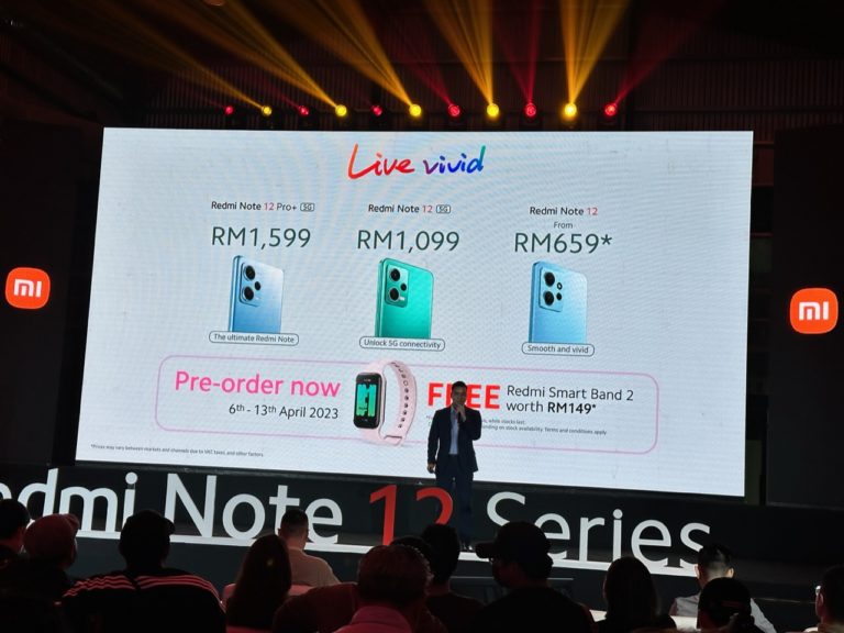 Xiaomi Redmi Note 12 5G dan Redmi Note 12 turut dilancarkan - harga dari RM 699 11