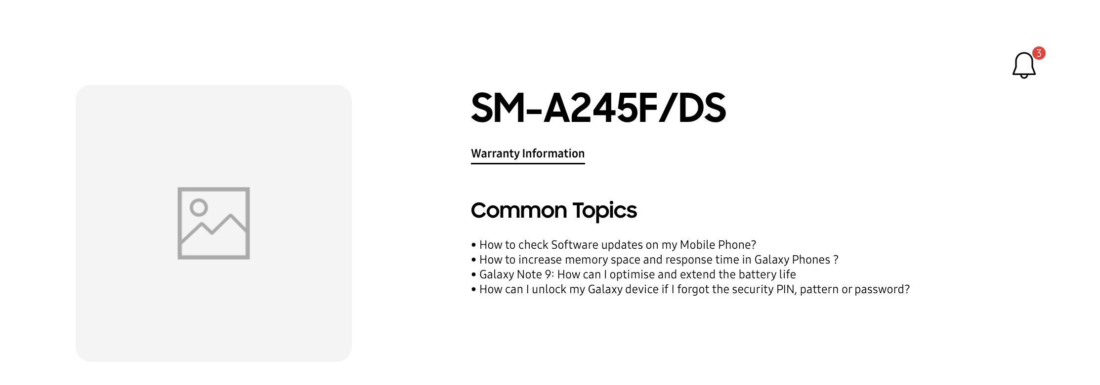 Samsung Galaxy A24 telah dikesan di laman rasmi Samsung 3