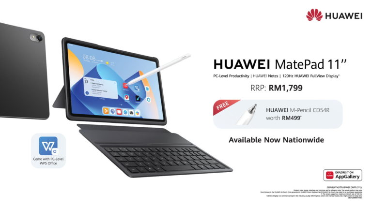 Mencari sebuah Tablet terbaik dipasaran yang meningkatkan produktiviti dan hiburan? HUAWEI MatePad 11" 2023 adalah calon terbaik pada harga serendah RM 1,799 sahaja 7