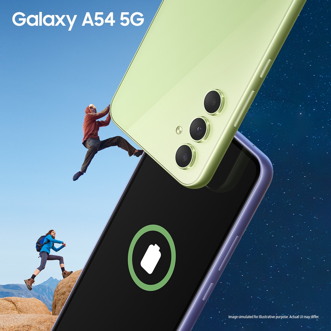 Samsung Galaxy A54 5G - lebih dari sekadar telefon pintar - teman terbaik awe-day dan awe-night 16