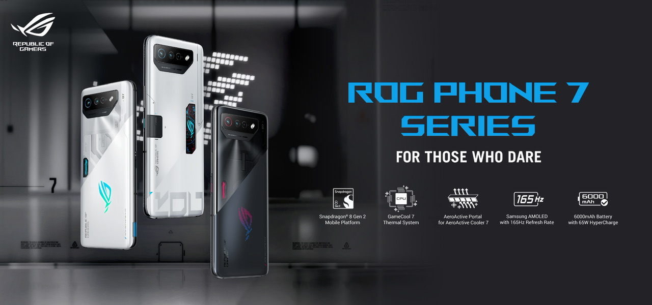 ASUS ROG Phone 7 Series kini rasmi dengan cip Snapdragon 8 Gen 2 1