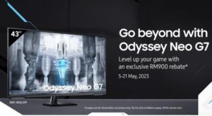 Samsung Odyssey Neo G7 kini rasmi di Malaysia pada harga promosi RM 3,699 - monitor gaming Mini-LED pertama Samsung 2