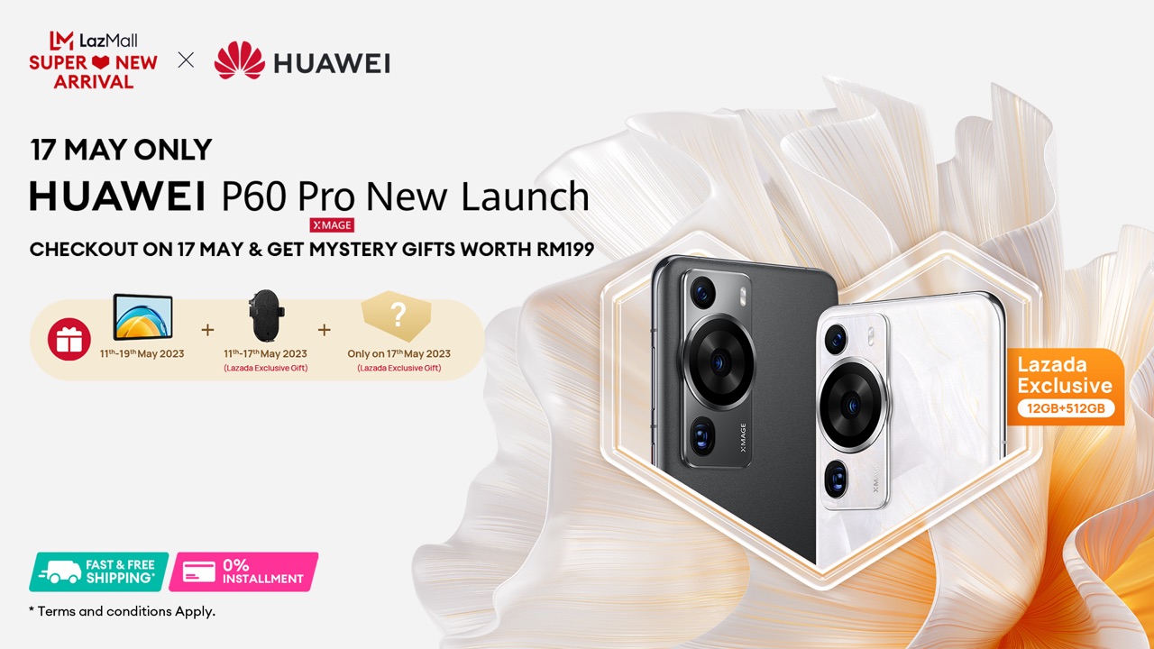 HUAWEI P60 Pro versi 12/512GB kini ditawarkan secara eksklusif di Lazada 5