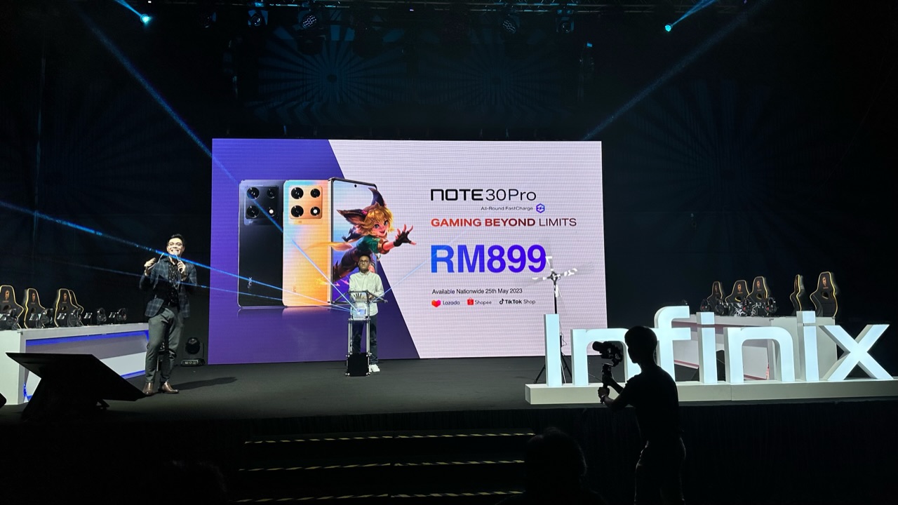 Infinix NOTE 30 Pro kini di Malaysia dengan skrin AMOLED dan pengecasan 68W All-Round Charge - RM 899 9