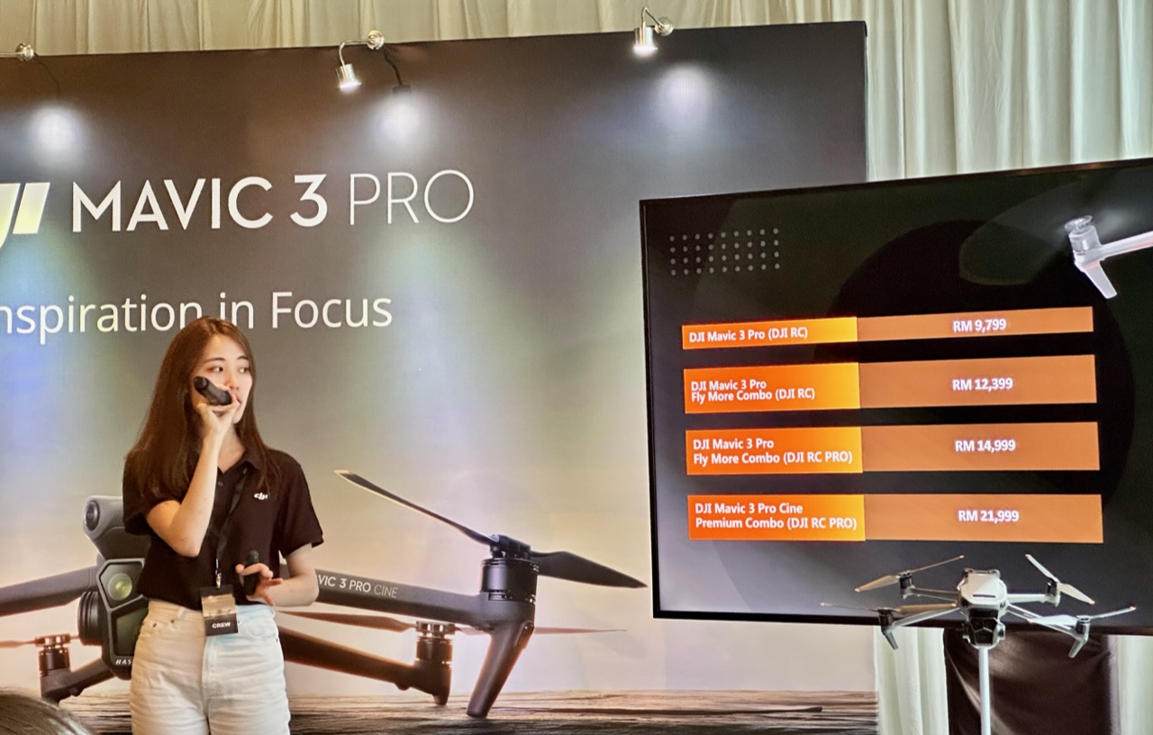 DJI Mavic 3 Pro kini rasmi di Malaysia - Dron pertama didunia dengan sistem tri-kamera 12