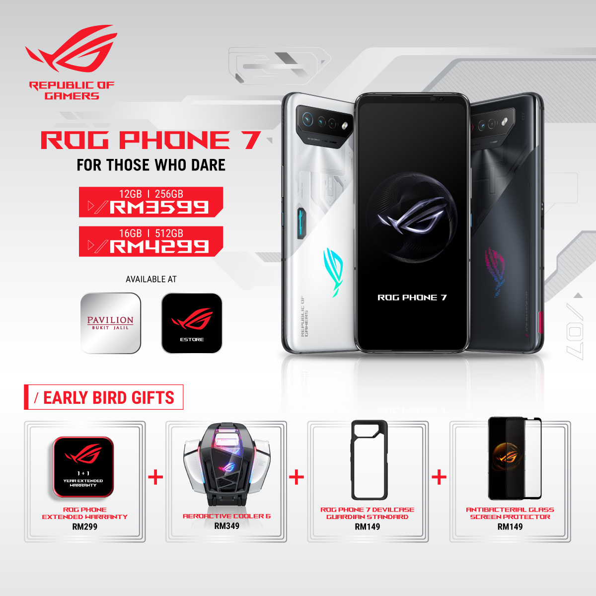 Asus ROG Phone 7 dan ROG Phone 7 Ultimate kini di Malaysia - dari RM 3,599 5